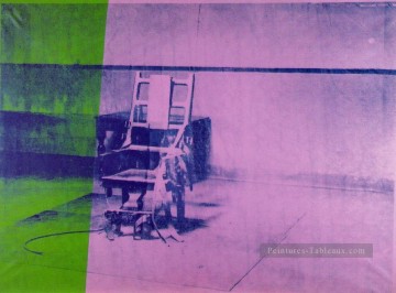 Andy Warhol Painting - Gran silla eléctrica Andy Warhol